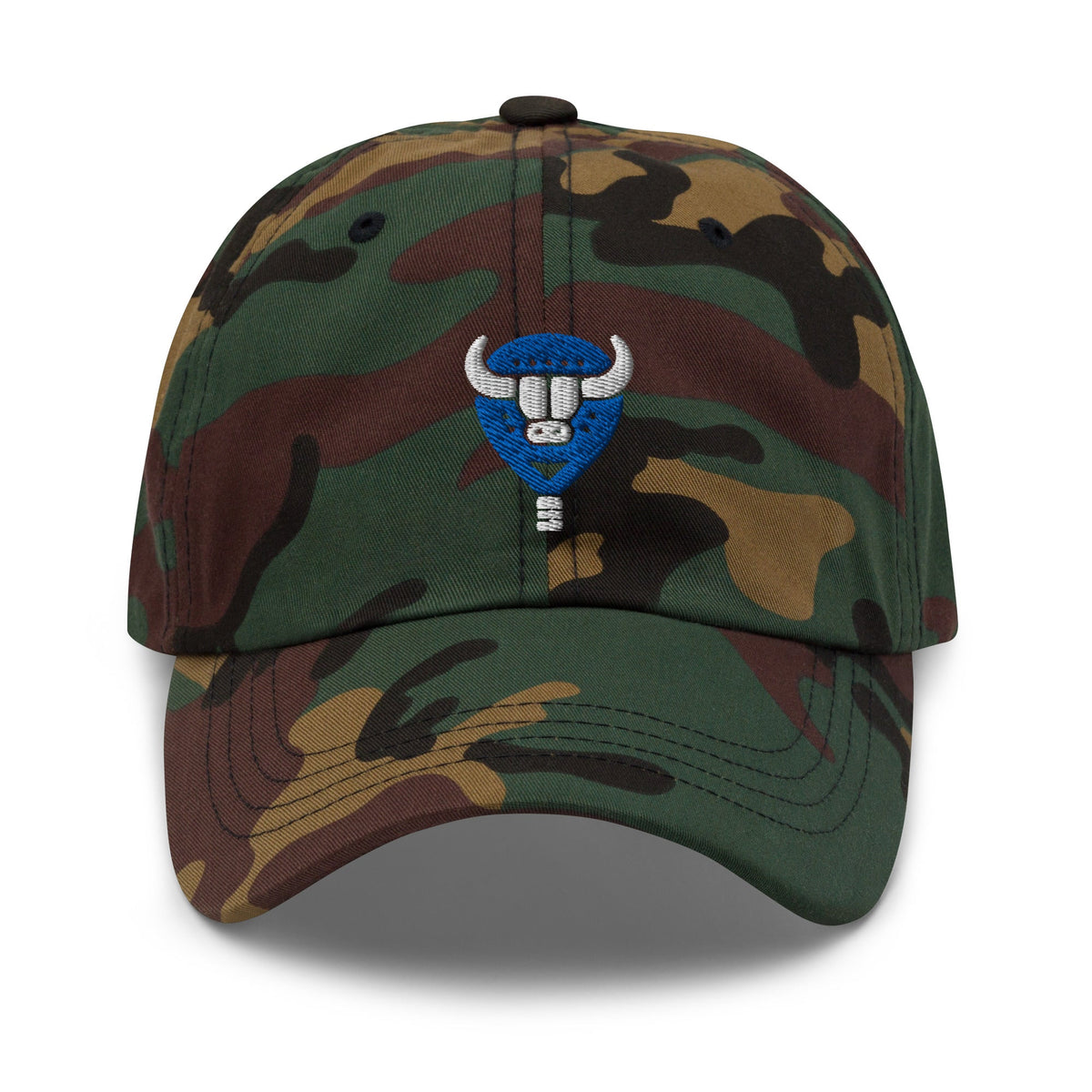 Gorra de pádel Conexión Azul verde camuflaje | Padel Estilo